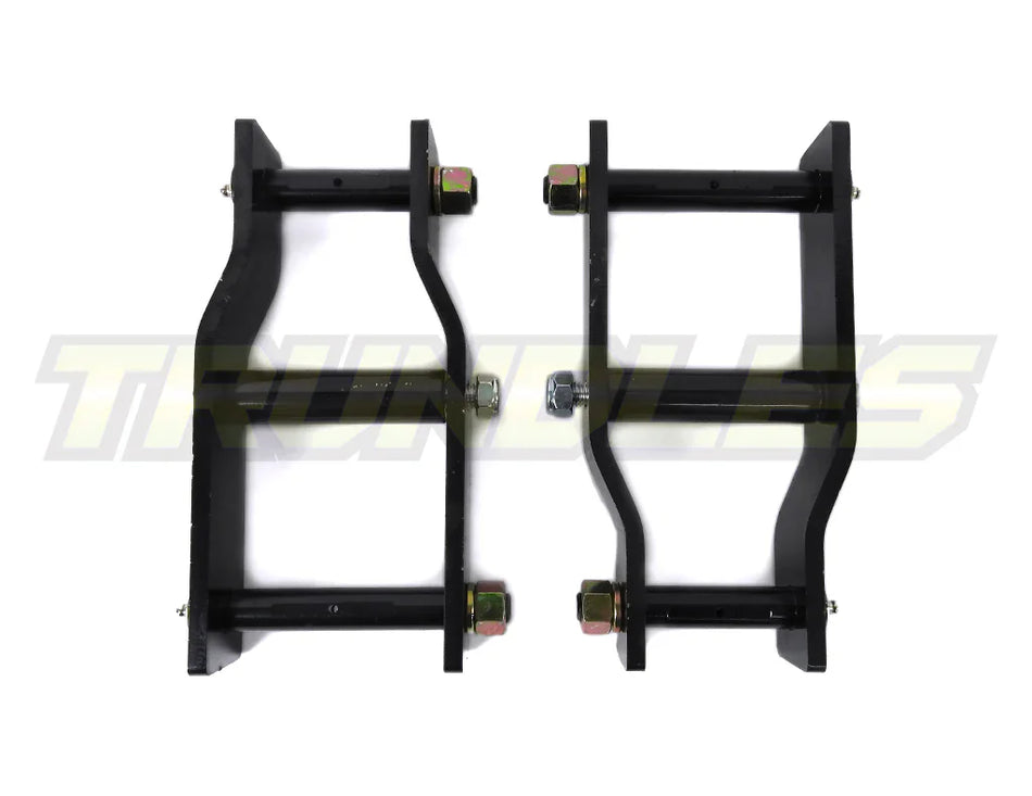 38196 | Trundles 50mm Lift Extended Rear Shackle Kit to suit Mazda Bounty 1987-2006