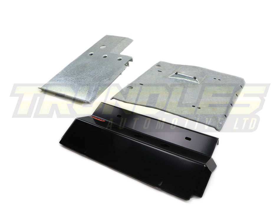 26801 | Phat Bars Full Bash Plate Set to suit Toyota Hilux N80 2015-Onwards with Diff Drop