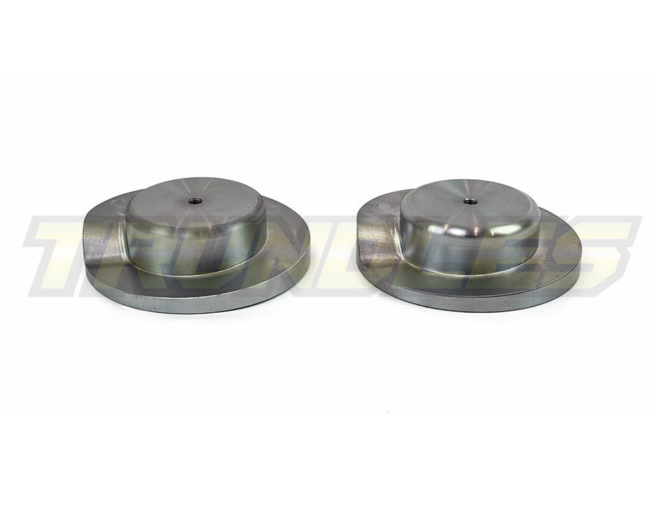 02406 | Coil Spring Seat Perch (Pair) - Billet Mild Steel