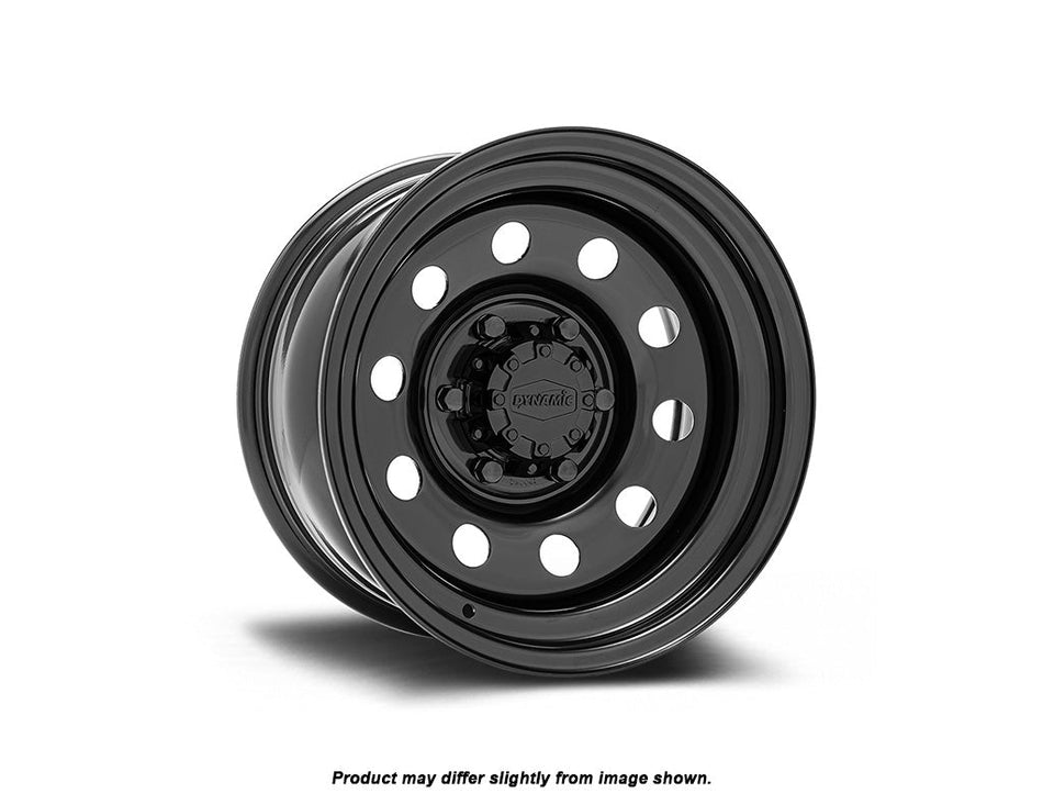 22231 | Dynamic Steel Rim - Round Stain Black - 16x8 / 6x139.7 / 0P