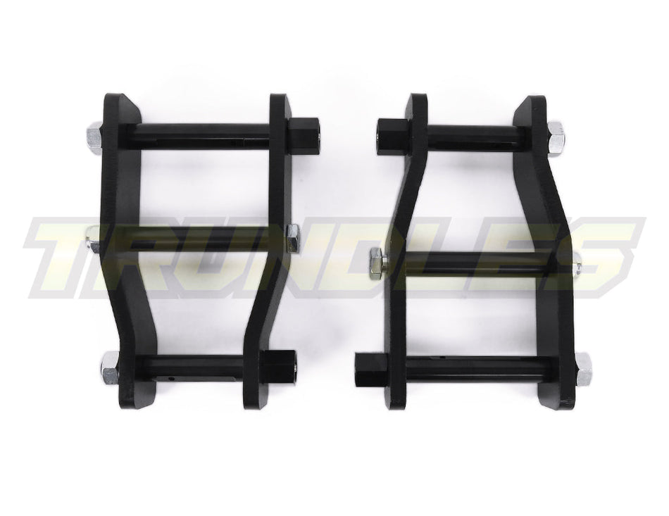 37831 | Trundles 25mm Lift Extended Rear Shackle Kit to suit Holden Colorado RG / Isuzu D-Max 2012-2020
