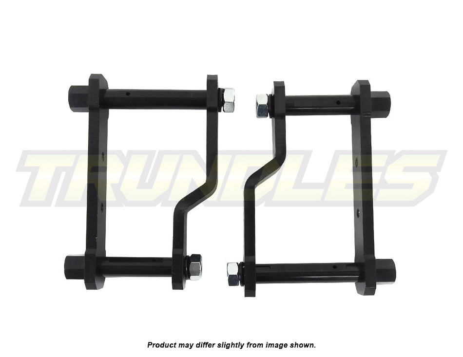 37880 | Trundles 30mm Extended Rear Shackle Kit to suit Mitsubishi Triton MV 2024-Onwards