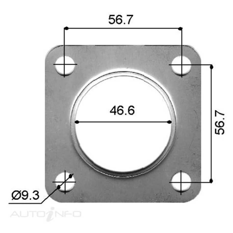 F44/F55 4 Bolt Turbo Inlet Gasket