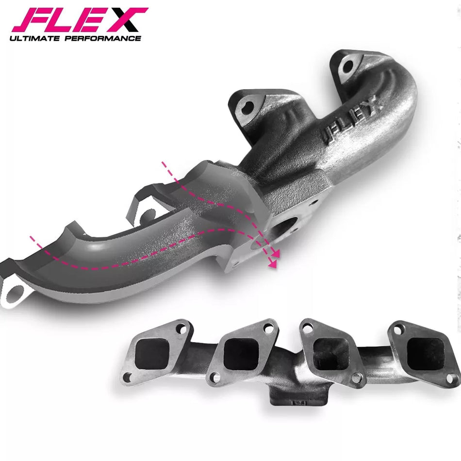 Flex Cast Exhaust Manifold Suit 4jj1 Engines