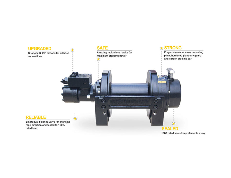 26503 | Novawinch 18000lbs Hydraulic Winch