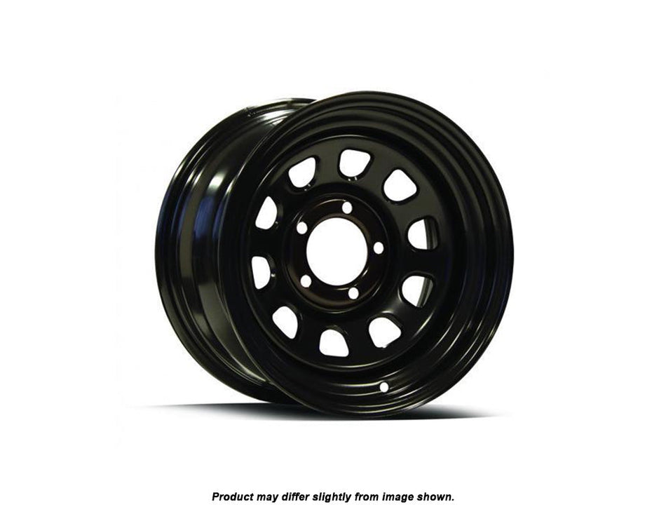 33648 | RCK Steel Rim - D-Window Matte Black - 17x8 6x139.7 0P