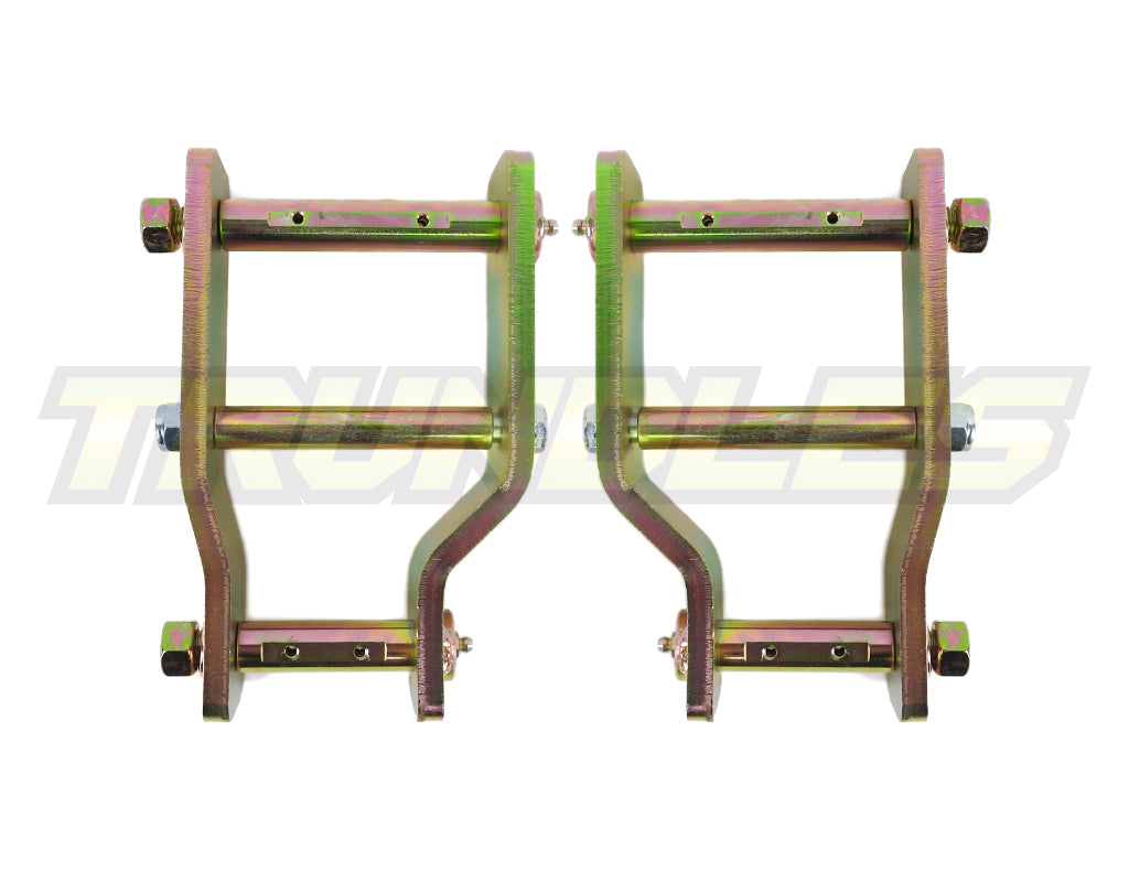 Ford Ranger Rear Shackles 04883 | Dobinsons 25mm Lift Extended Rear Shackles to suit Ford Ranger ...