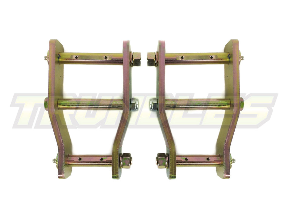 04889 | Dobinsons 25mm Lift Extended Rear Shackles to suit Isuzu D-Max 2nd Gen 2012-2020