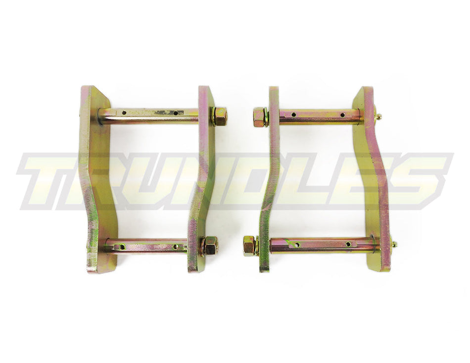 04895 | Dobinsons 25mm Lift Extended Rear Shackles to suit Mitsubishi Triton ML/MN 2006-2015