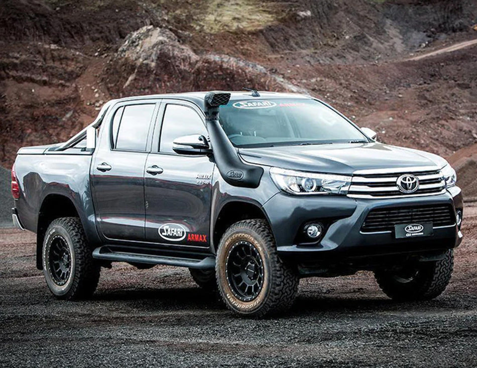 34346 | Safari Armax Snorkel to suit Toyota Hilux N80 (Wide Body) 2015-Onwards