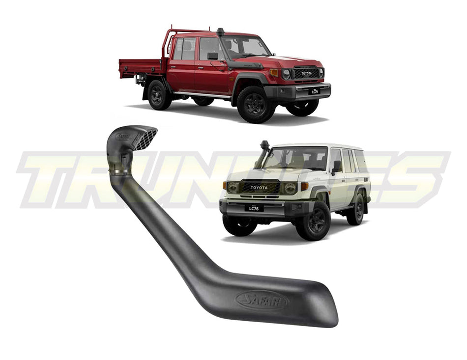 34355 | Safari Armax Snorkel to suit Toyota Landcruiser 76/78/79 Series 2024-Onwards 1GD Engine