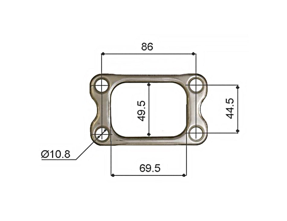 26784 | Permaseal MLS-R T3 Inlet Gasket