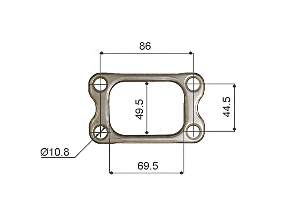 Permaseal MLS-R T3 Inlet Gasket