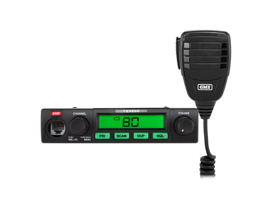 23824 | GME TX3500SVP 5 Watt Compact UHF CB Radio Value Pack
