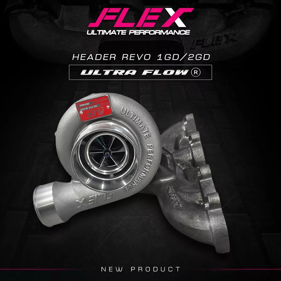 Flex Cast Exhaust Manifold Suit Toyota 1gd Hilux