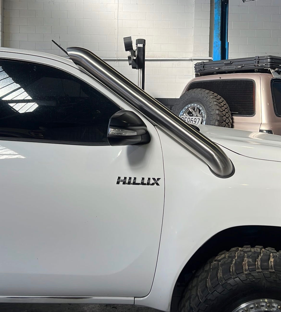 PFM Low Cut N80 Hilux Stainless Snorkel