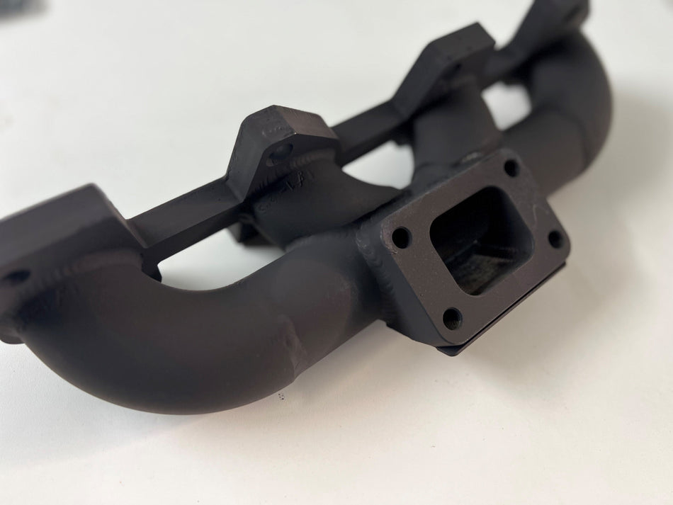 Zd30 Log Style High Mount Exhaust Manifold